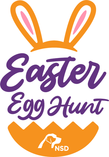 Easter Egg Hunt for Dogs Logo